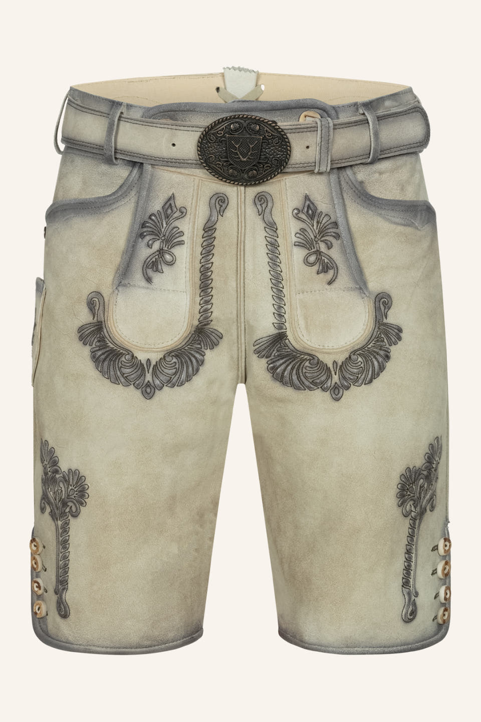 Lederhose Aric mit Gürtel