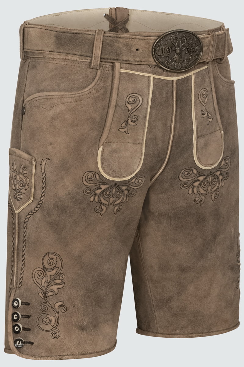 Lederhose Ralph mit Gürtel