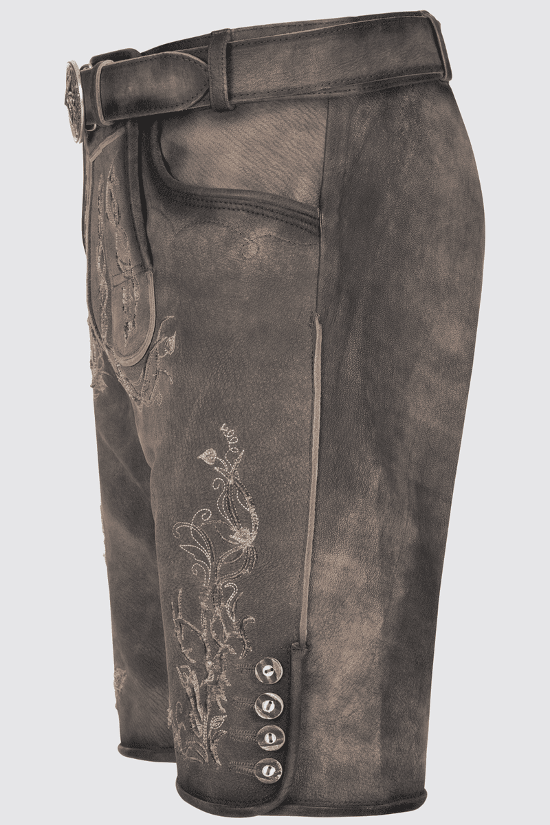 Lederhose Joscha mit Gürtel