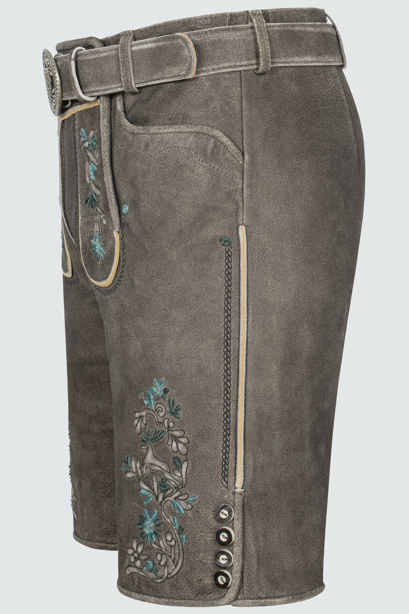 Lederhose Jorrit mit Gürtel