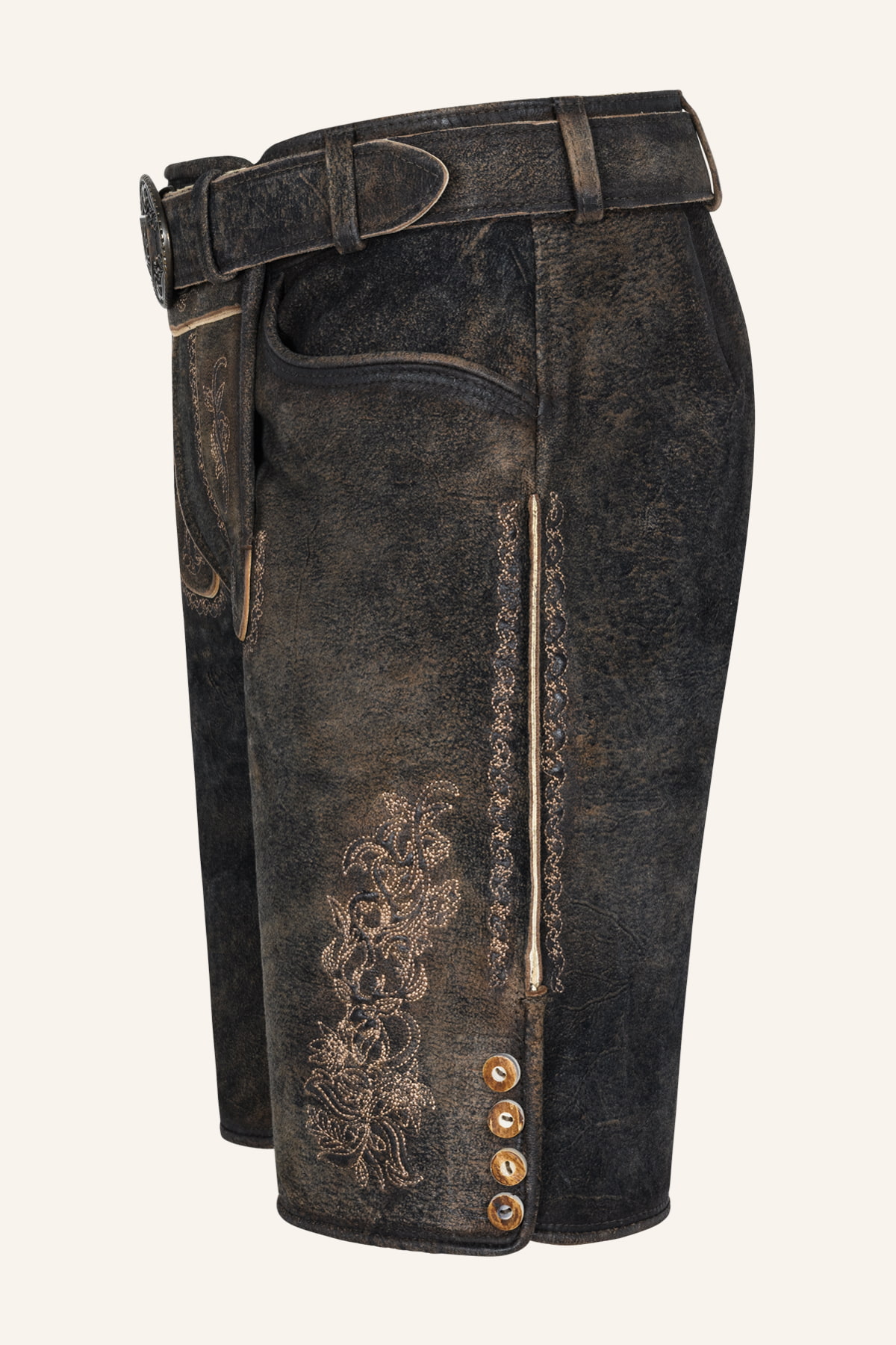 Lederhose Jihn with belt