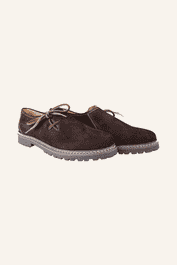 Kruger Baum Haferl Marco brown suede side lace shoes men’s 44 or 10 09094502__1.jpg main image 3