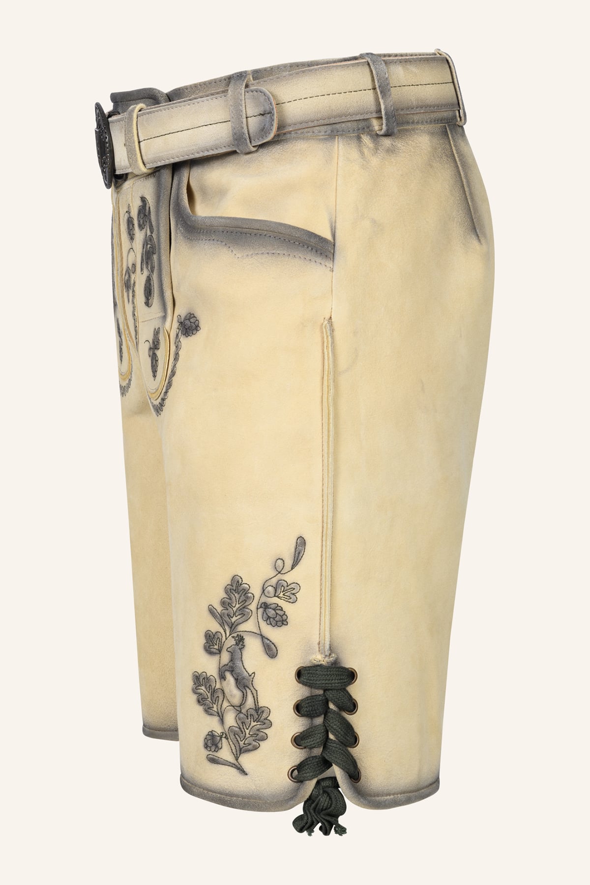 Lederhose Nolan with Belt