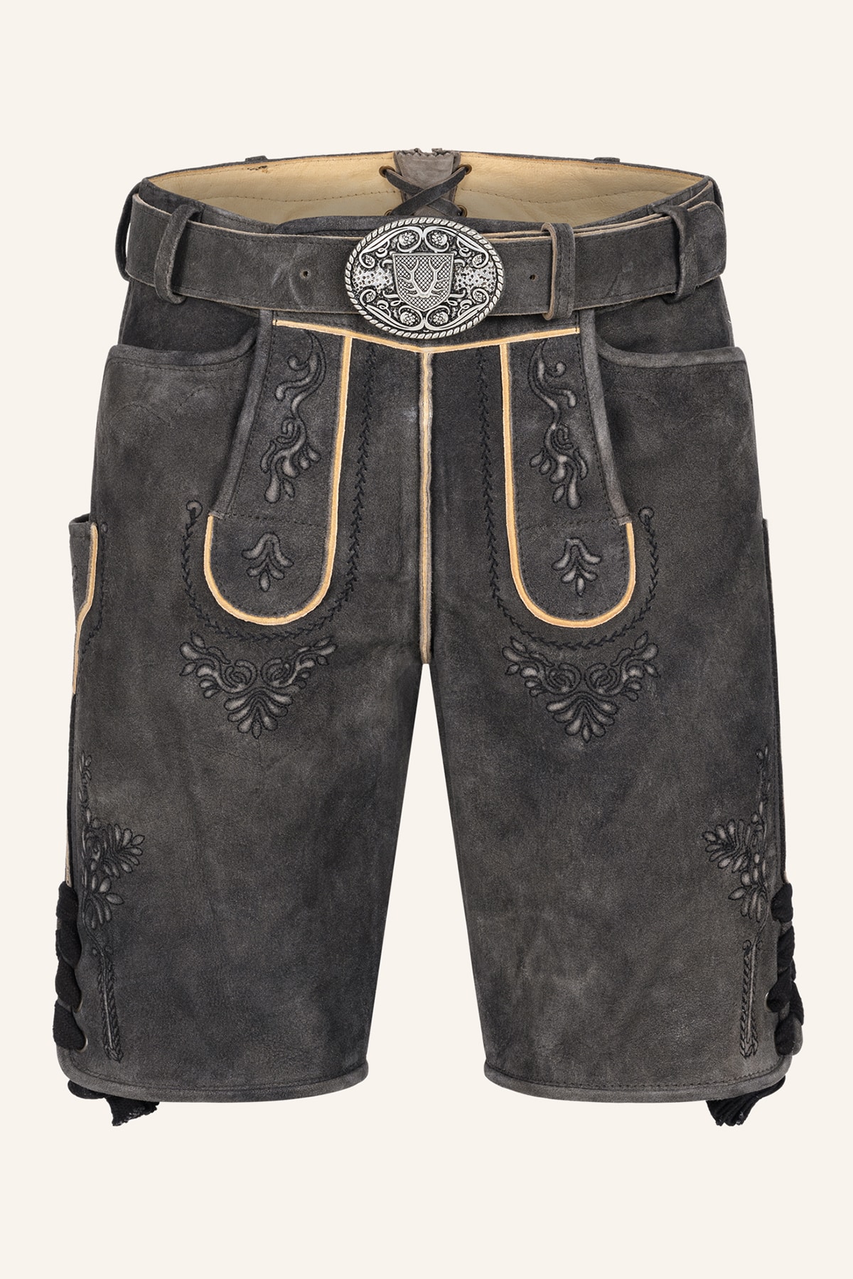 Lederhose Marenor mit Gürtel