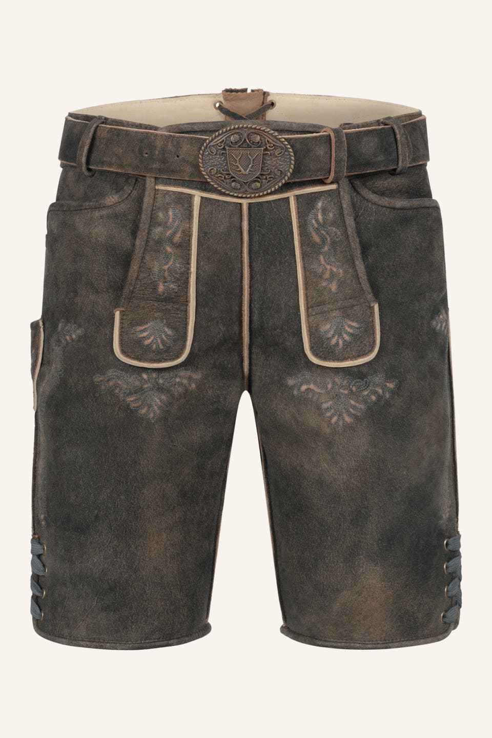 Lederhose Curtis with belt