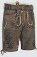 Lederhose Nikas mit Gürtel