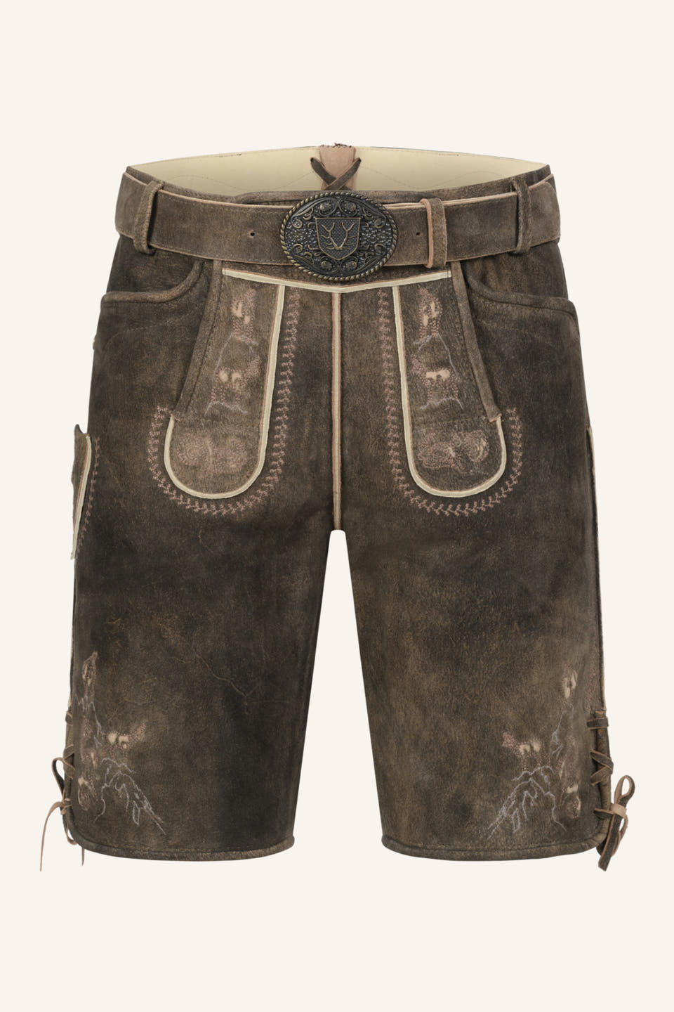 Lederhose Deniz with belt