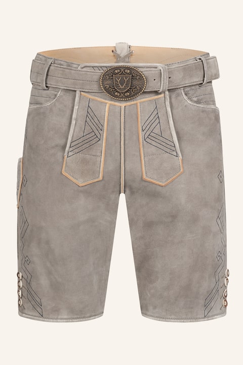 Lederhose Xilas mit Gürtel