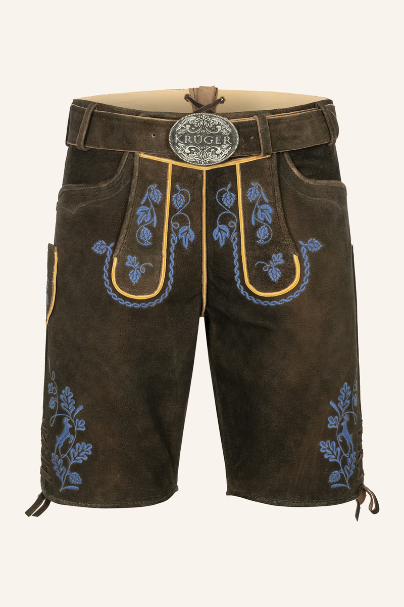 Lederhose Roland with Belt
