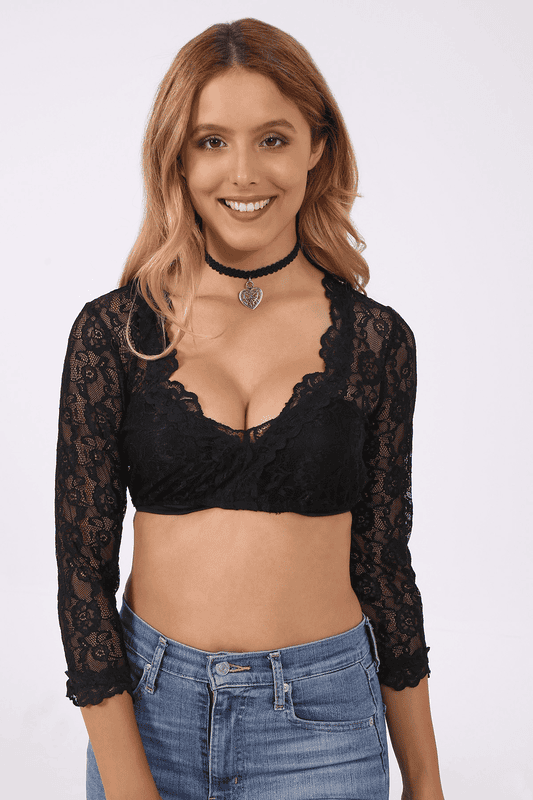 Krüger Dirndlbluse Cassandra 3 4 Arm  - Onlineshop Krüger
