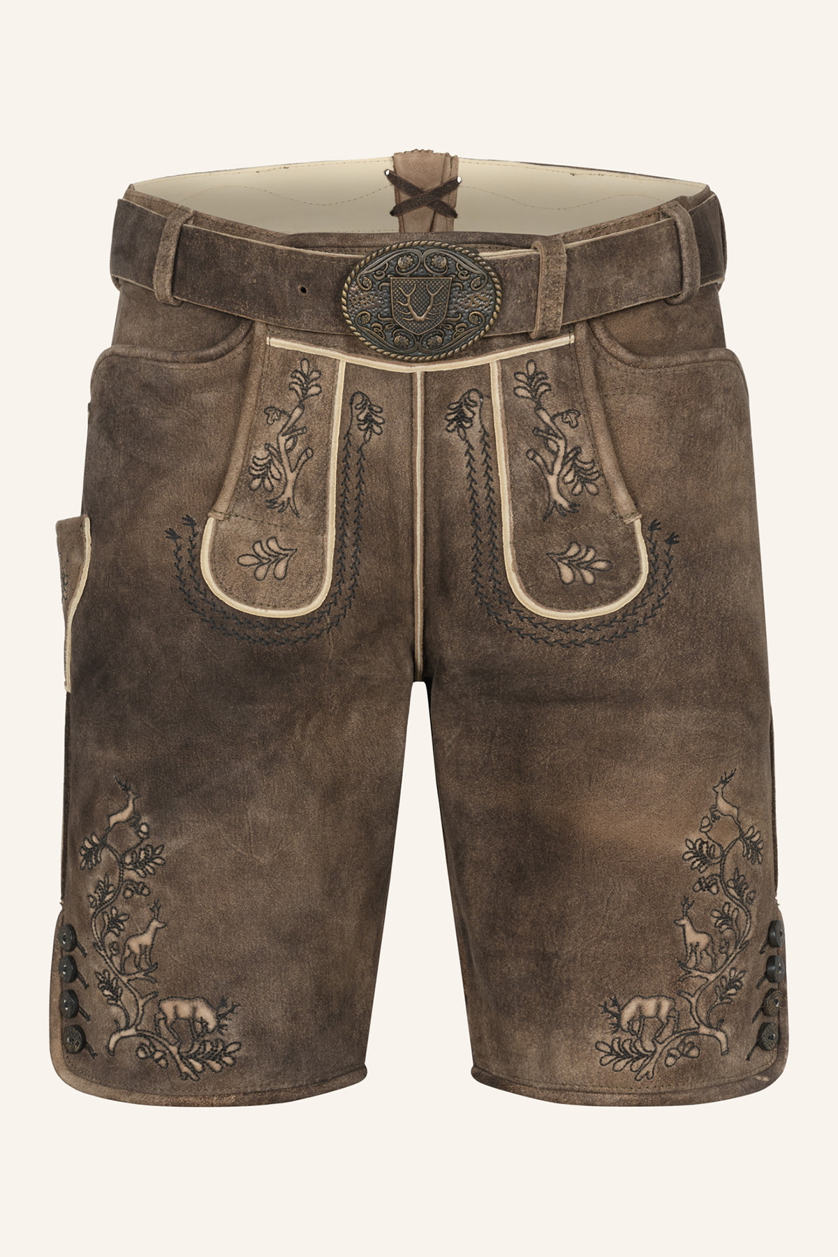 Lederhose Mischa with belt