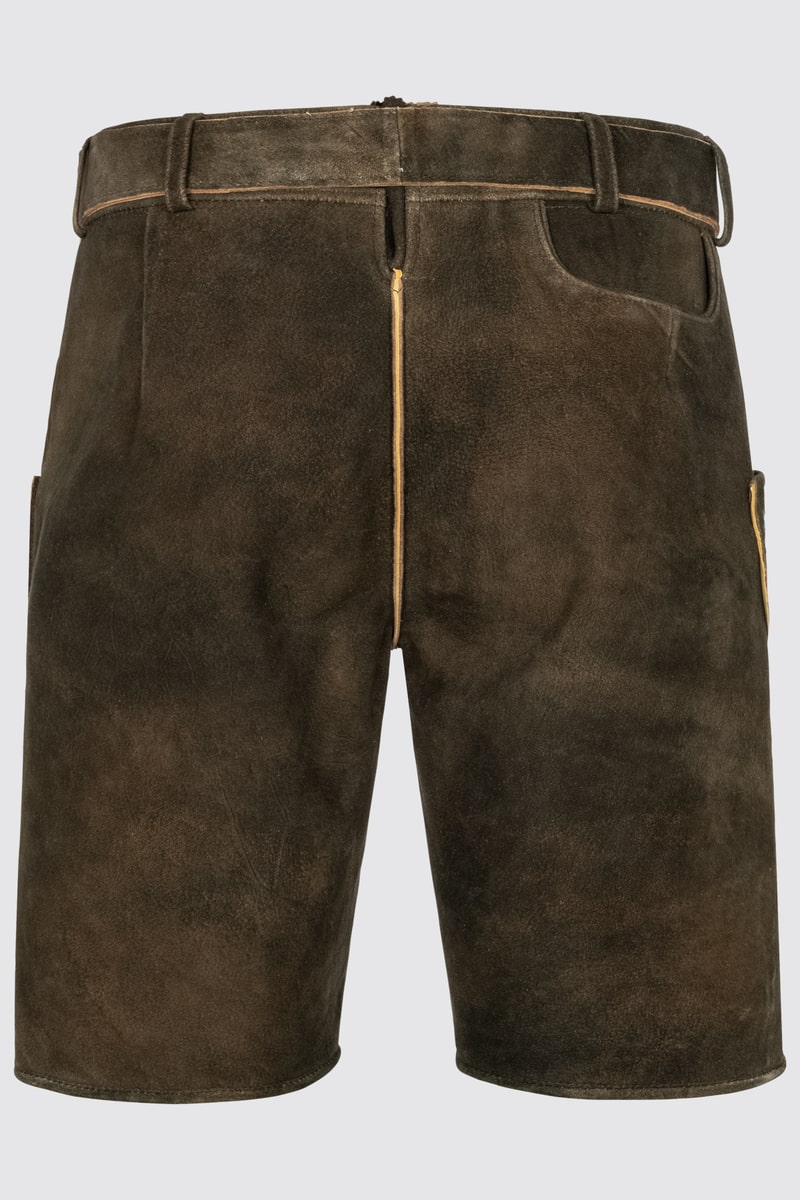 Lederhose Roland mit Gürtel