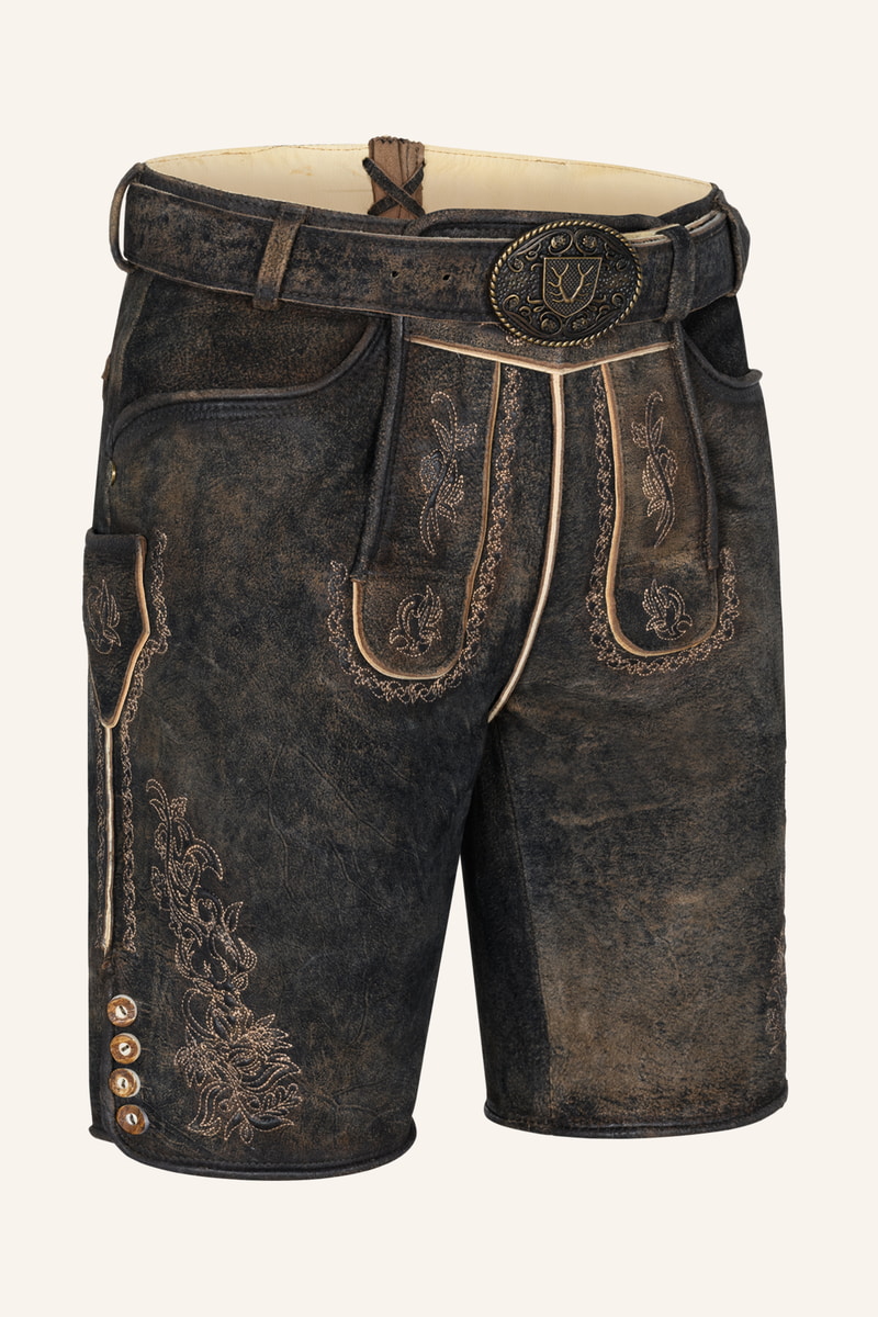 Lederhose Jihn with belt