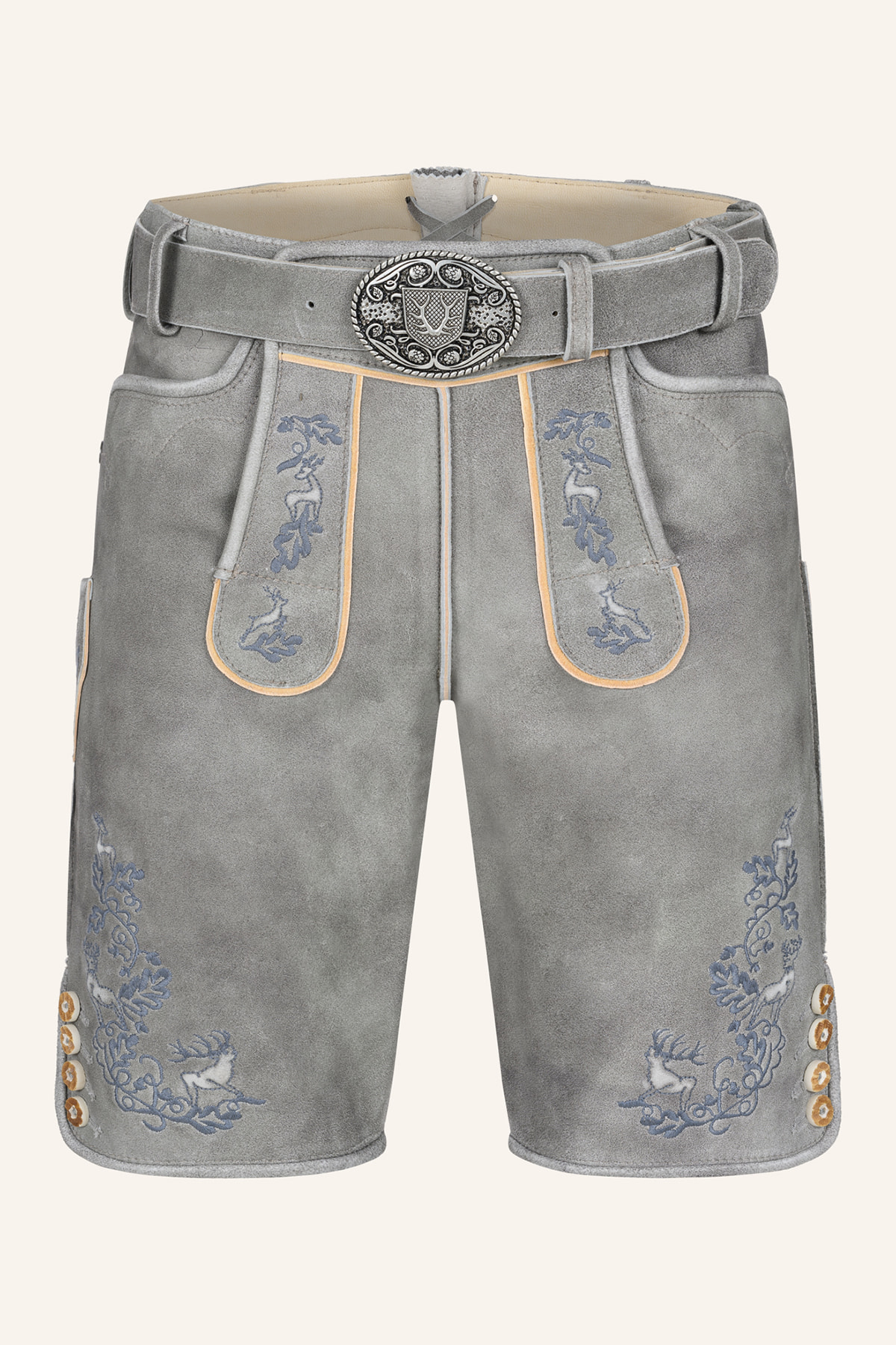 Lederhose Berat mit Gürtel