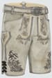 Lederhose Kaui mit Gürtel