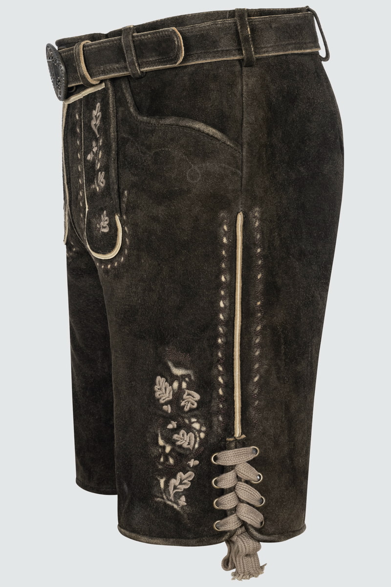 Lederhose Calle mit Gürtel