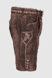 Lederhose Taro mit Gürtel