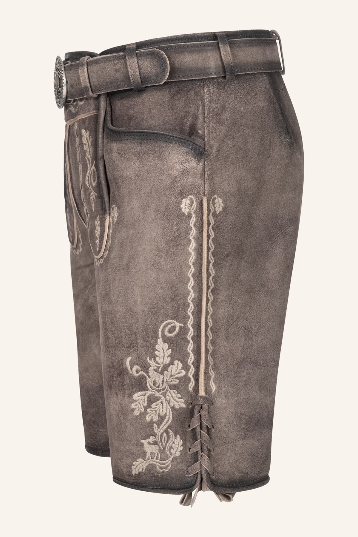 Lederhose Ulli mit Gürtel