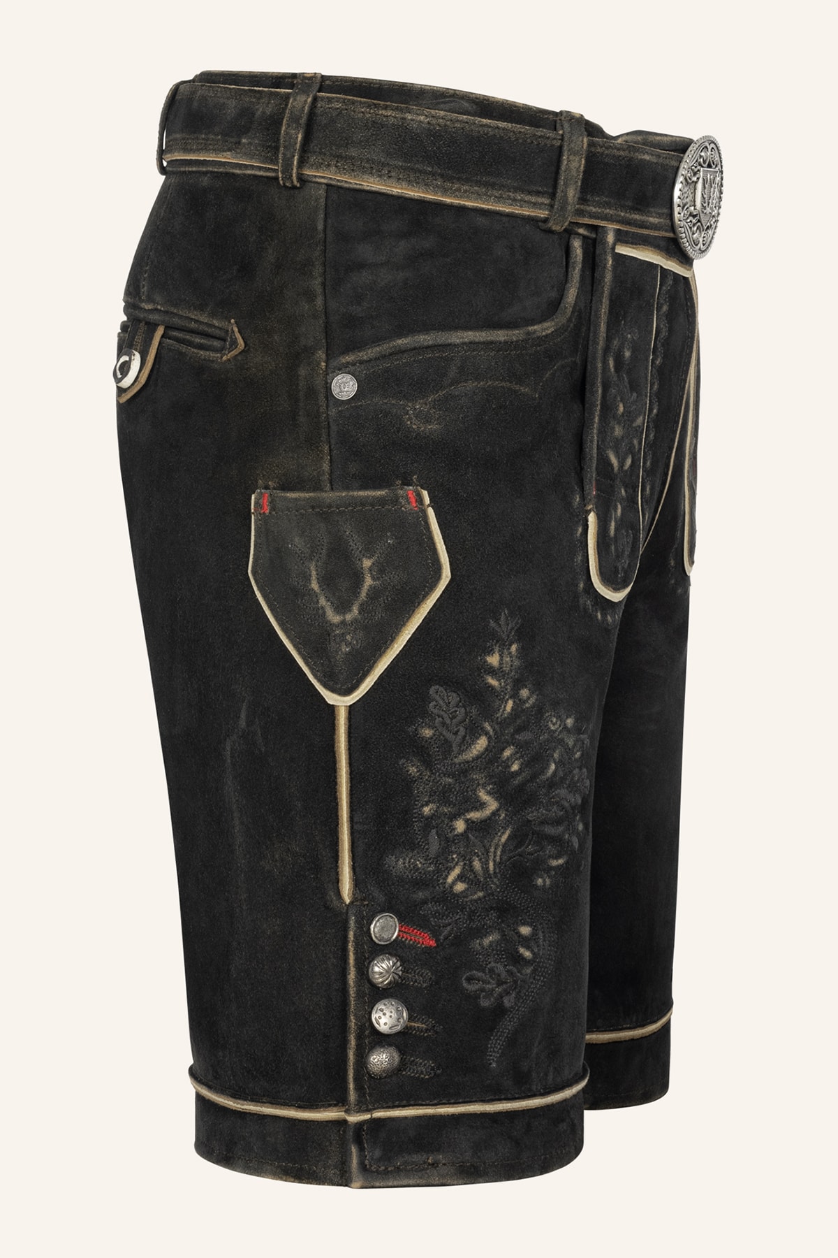 Lederhose Kuno with Belt