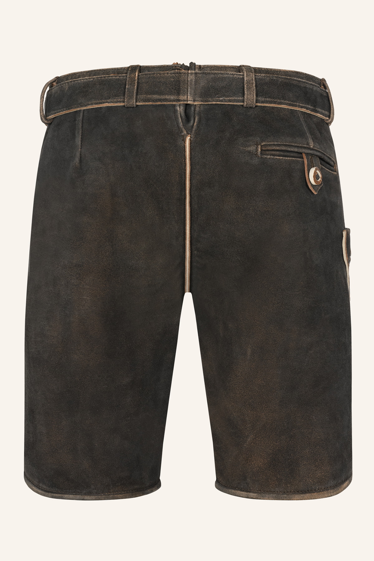 Lederhose Arendt mit Gürtel