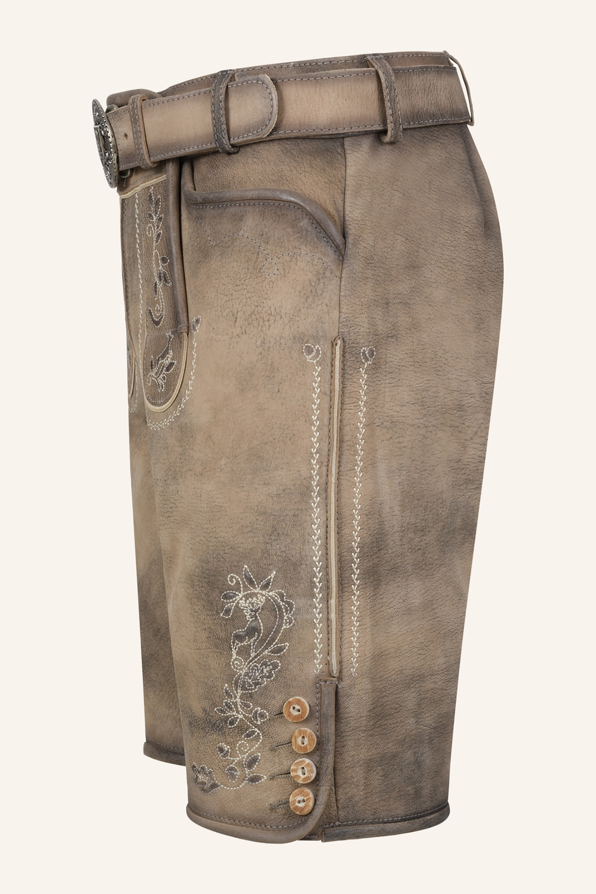 Lederhose Wincent with belt