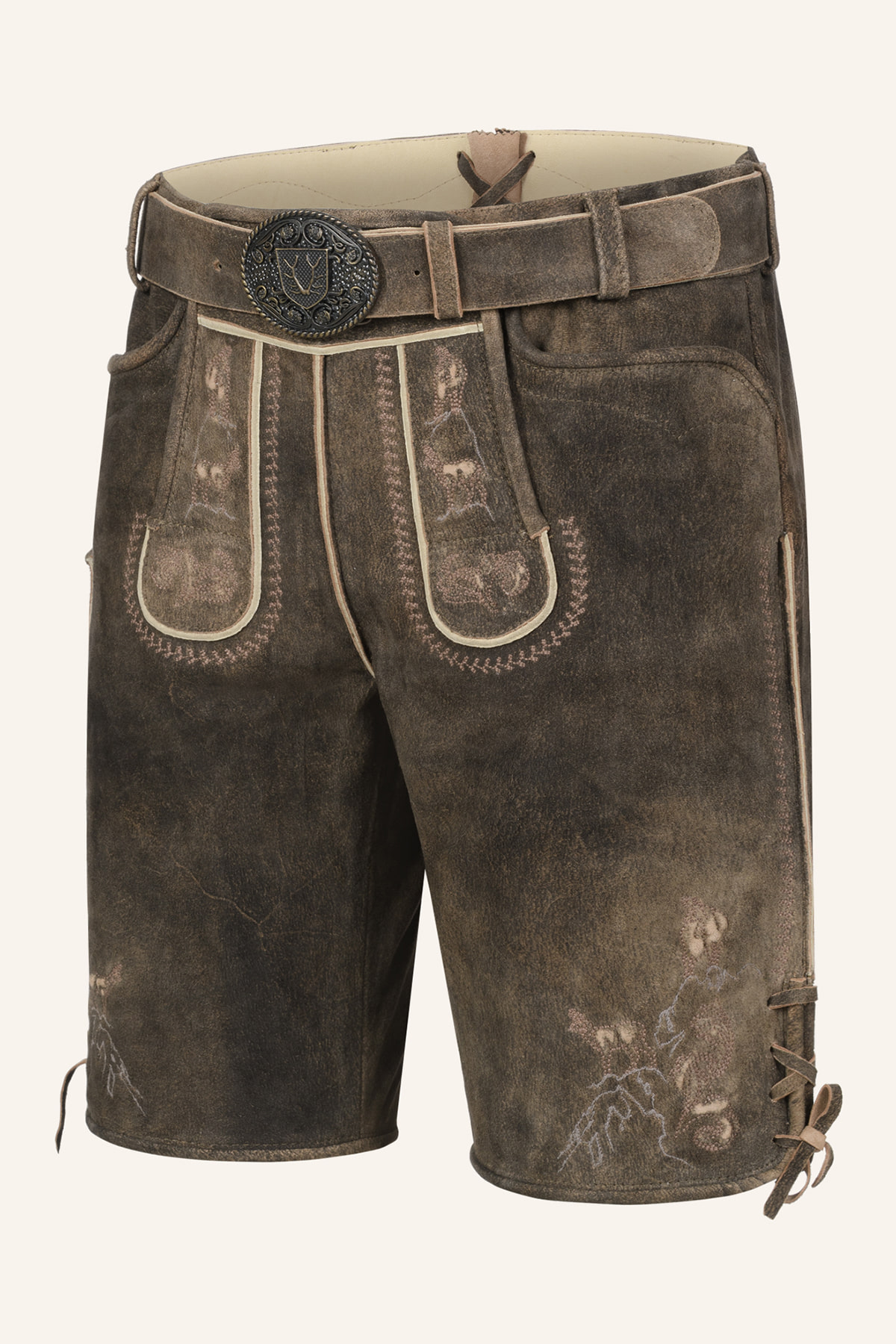 Lederhose Deniz with belt