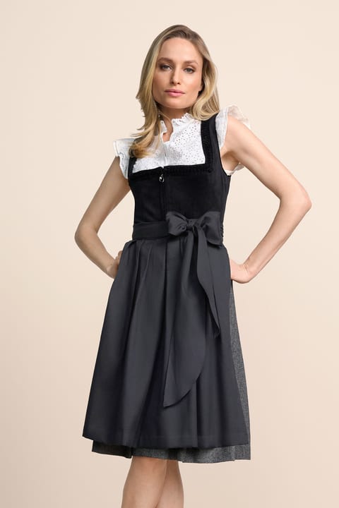 black silk floral dress Rosebud Black Maxi Dress - US 10 main image 0
