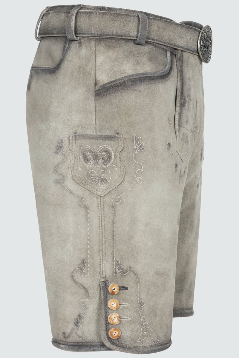 Lederhose Lenny mit Gürtel