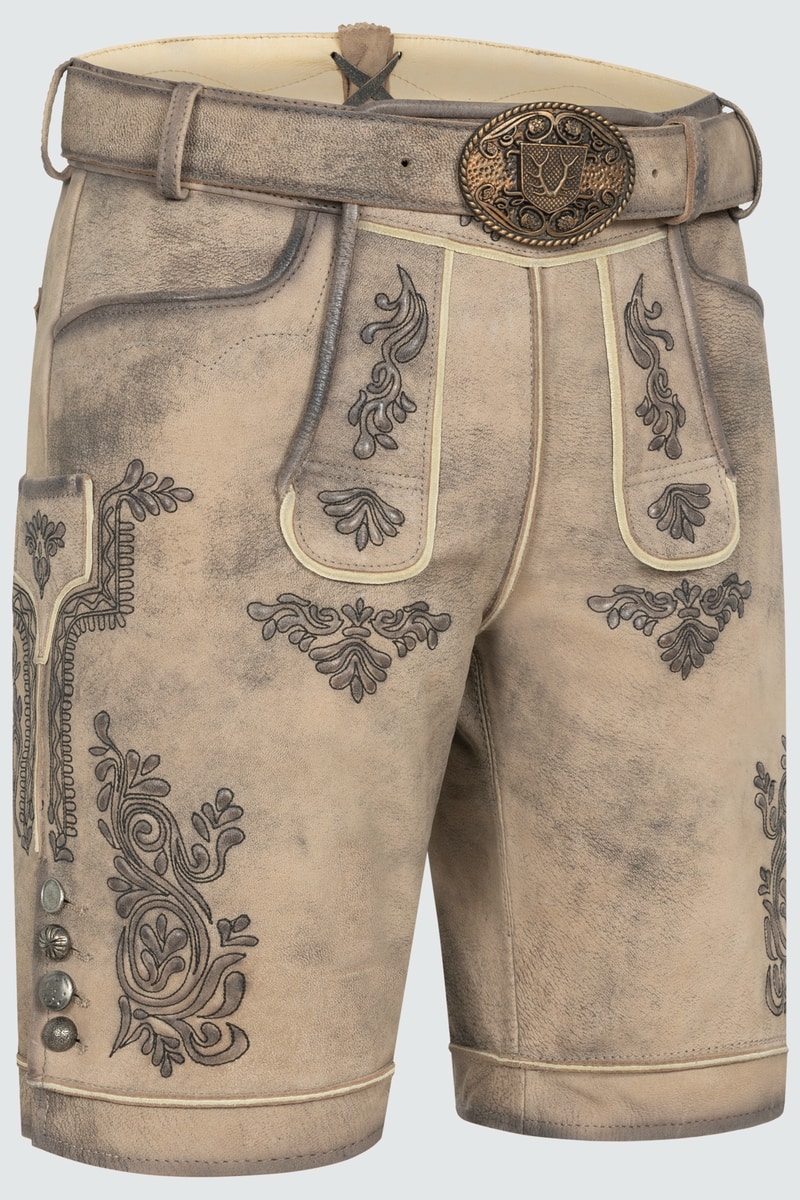 Lederhose Rob mit Gürtel