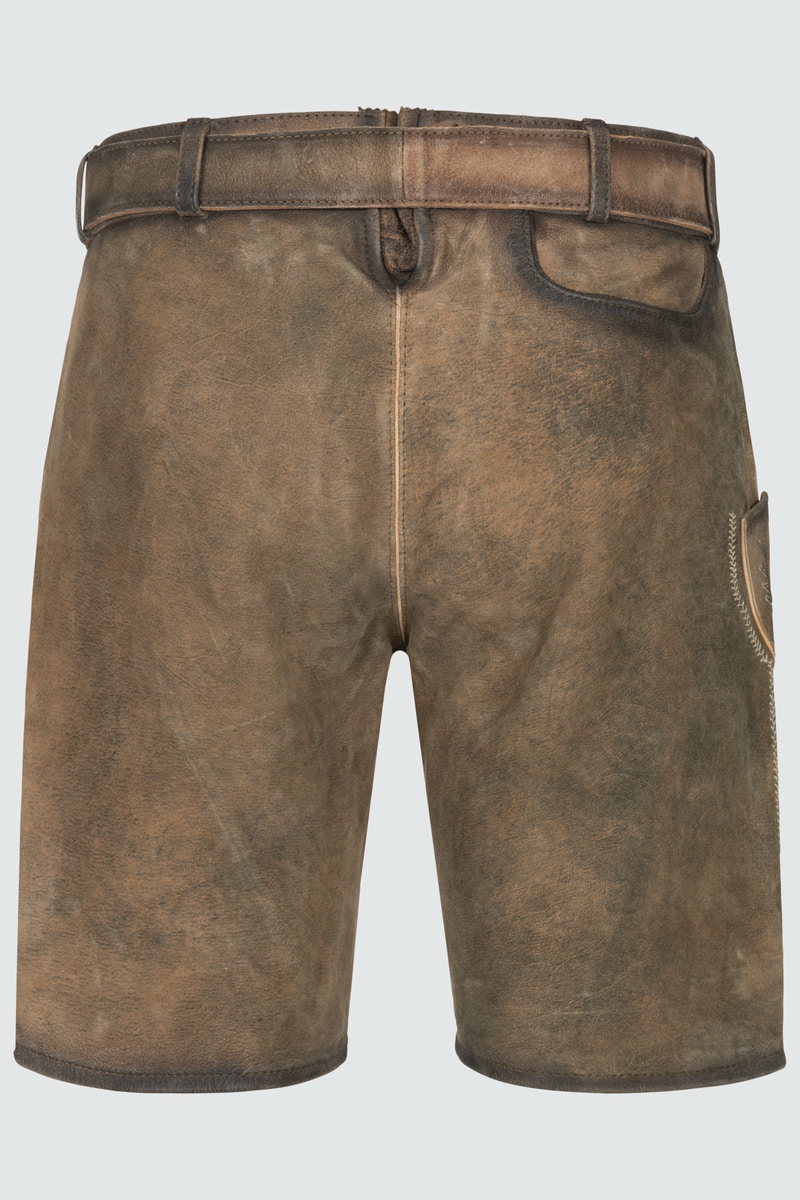 Lederhose Bentje mit Gürtel