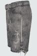 Lederhose Torin mit Gürtel