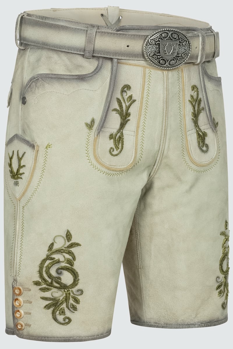 Lederhose Maurus mit Gürtel