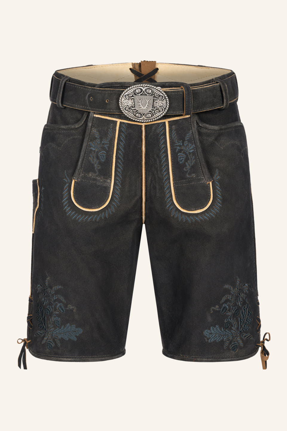 Lederhose Edo with belt
