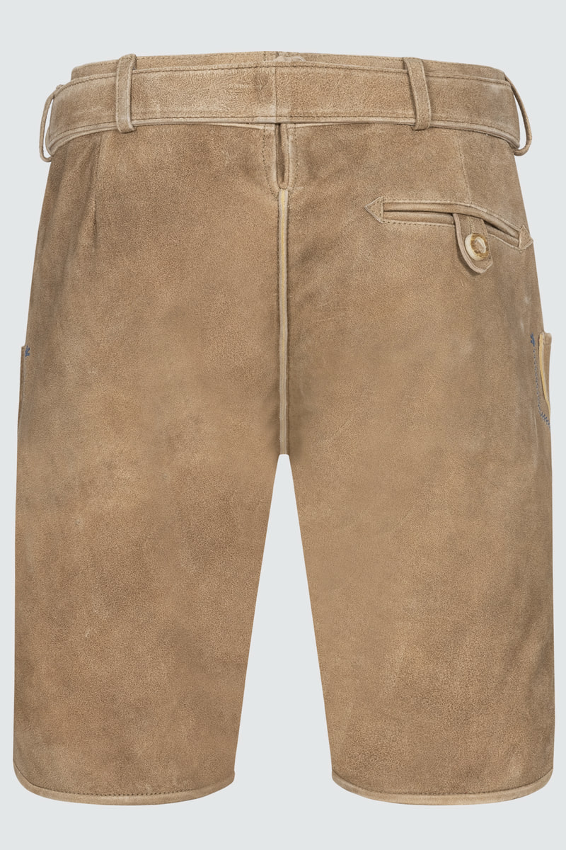 Lederhose Demian mit Gürtel