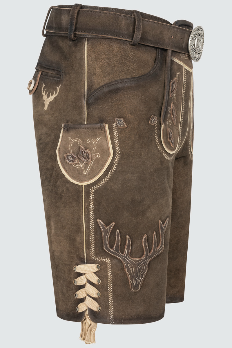 Lederhose Werner with belt