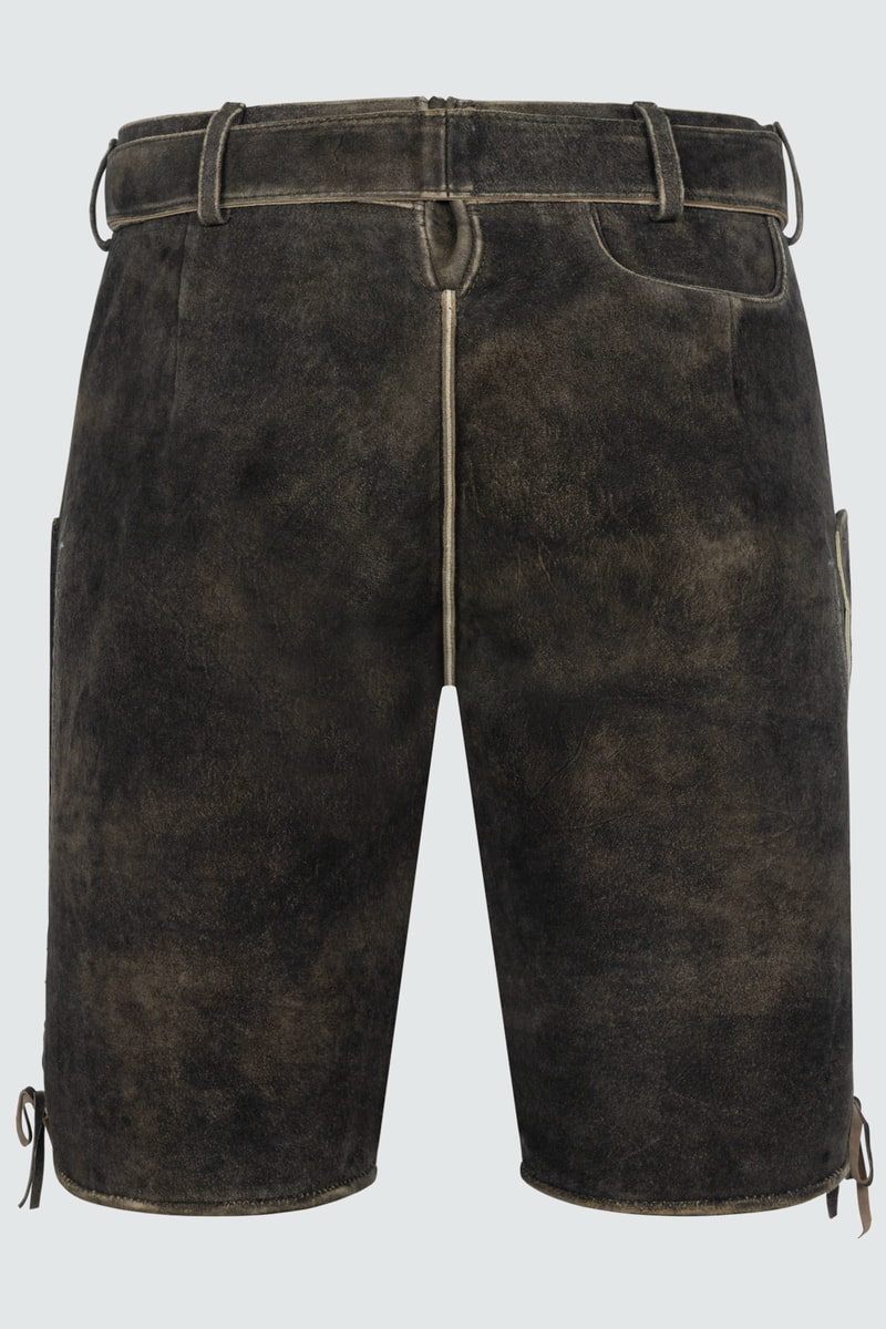 Lederhose Gideon mit Gürtel