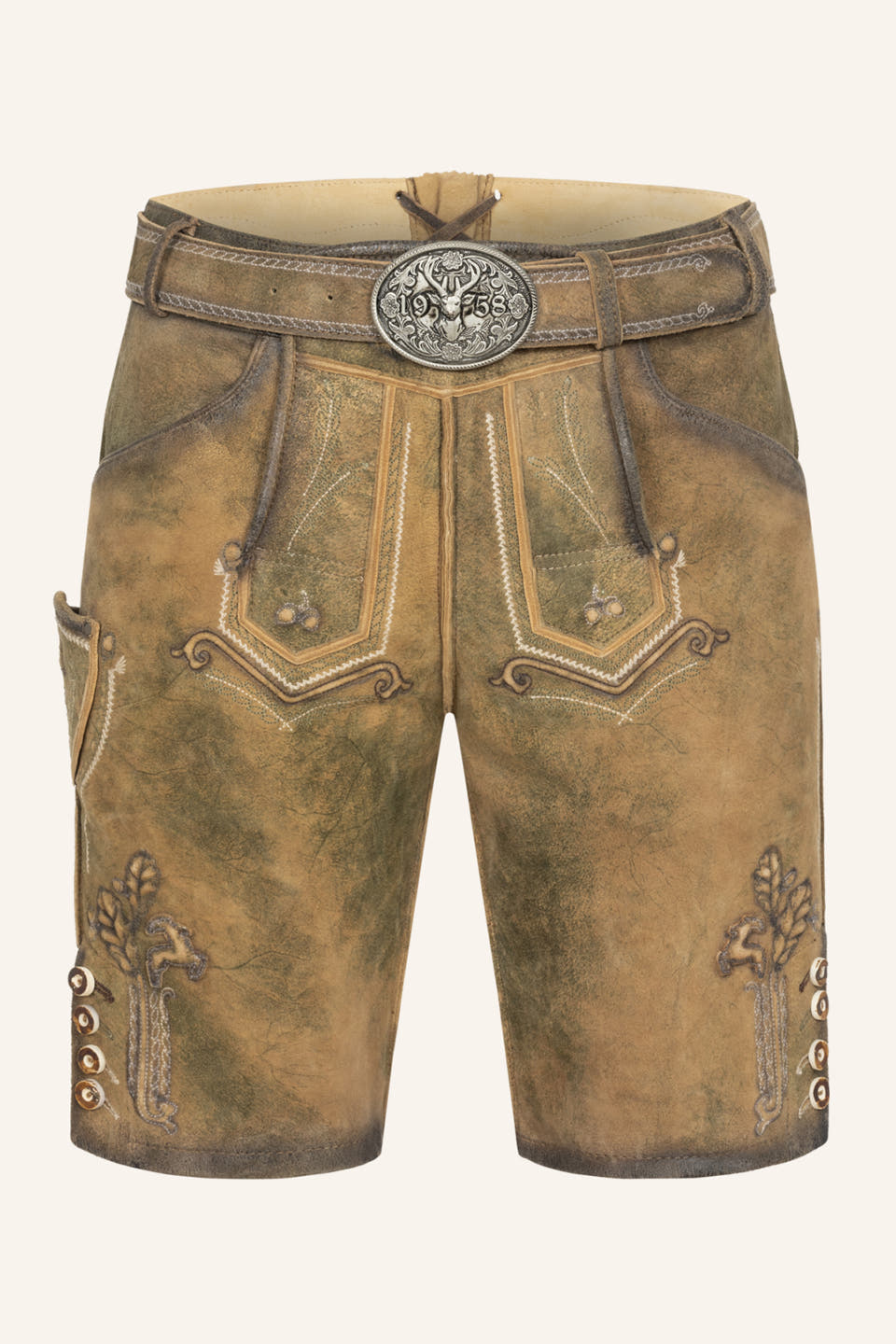 Lederhose Milo with belt