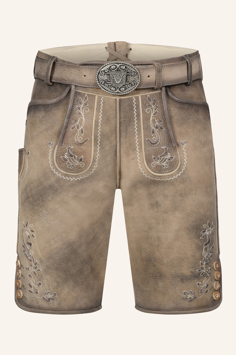 Lederhose Wincent with belt