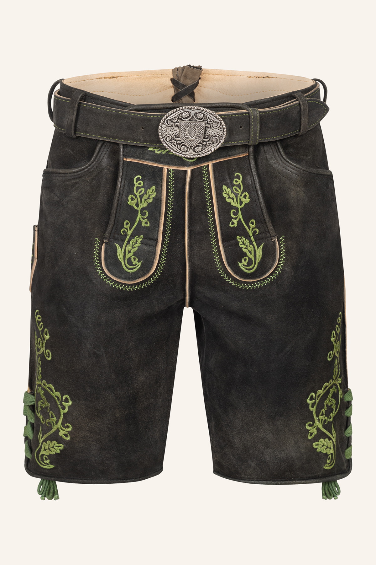 Lederhose Tilo mit Gürtel