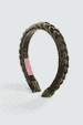 Slim velvet hairband