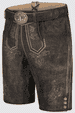 Leather pants Arijus with belt
