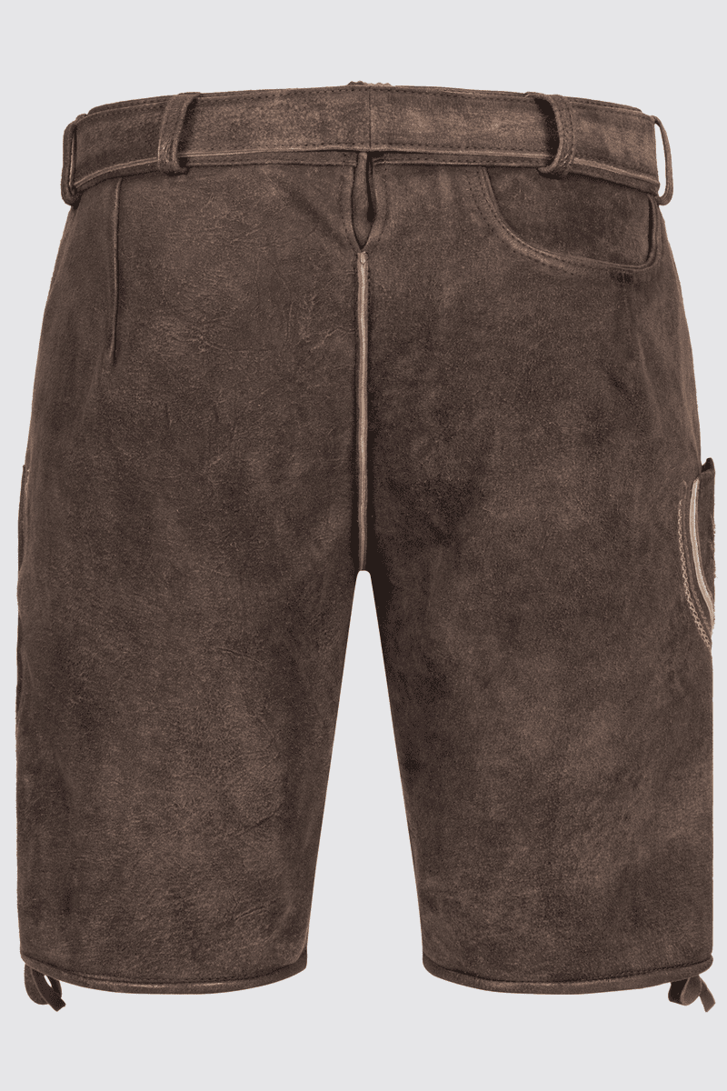 Lederhose Rufus mit Gürtel