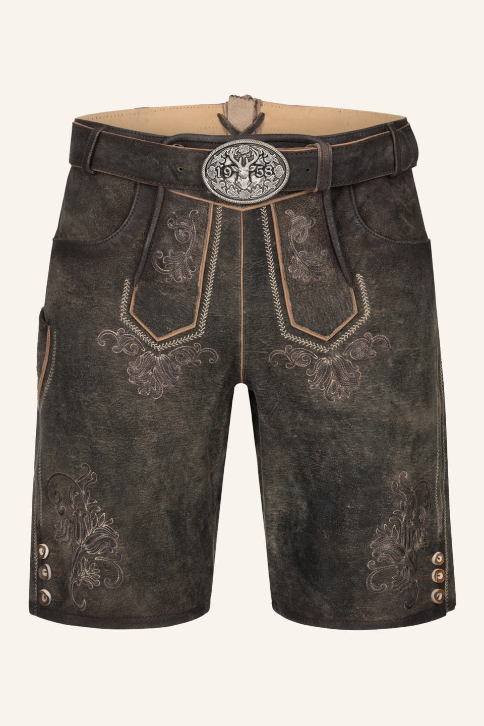 Lederhose Arijus with belt