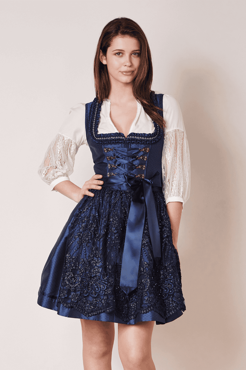 Blue dirndl on sale