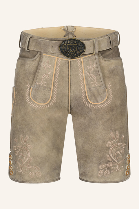 Lederhose Ryann mit Gürtel