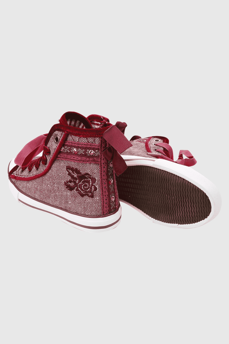 Children's Sneaker Red Loop