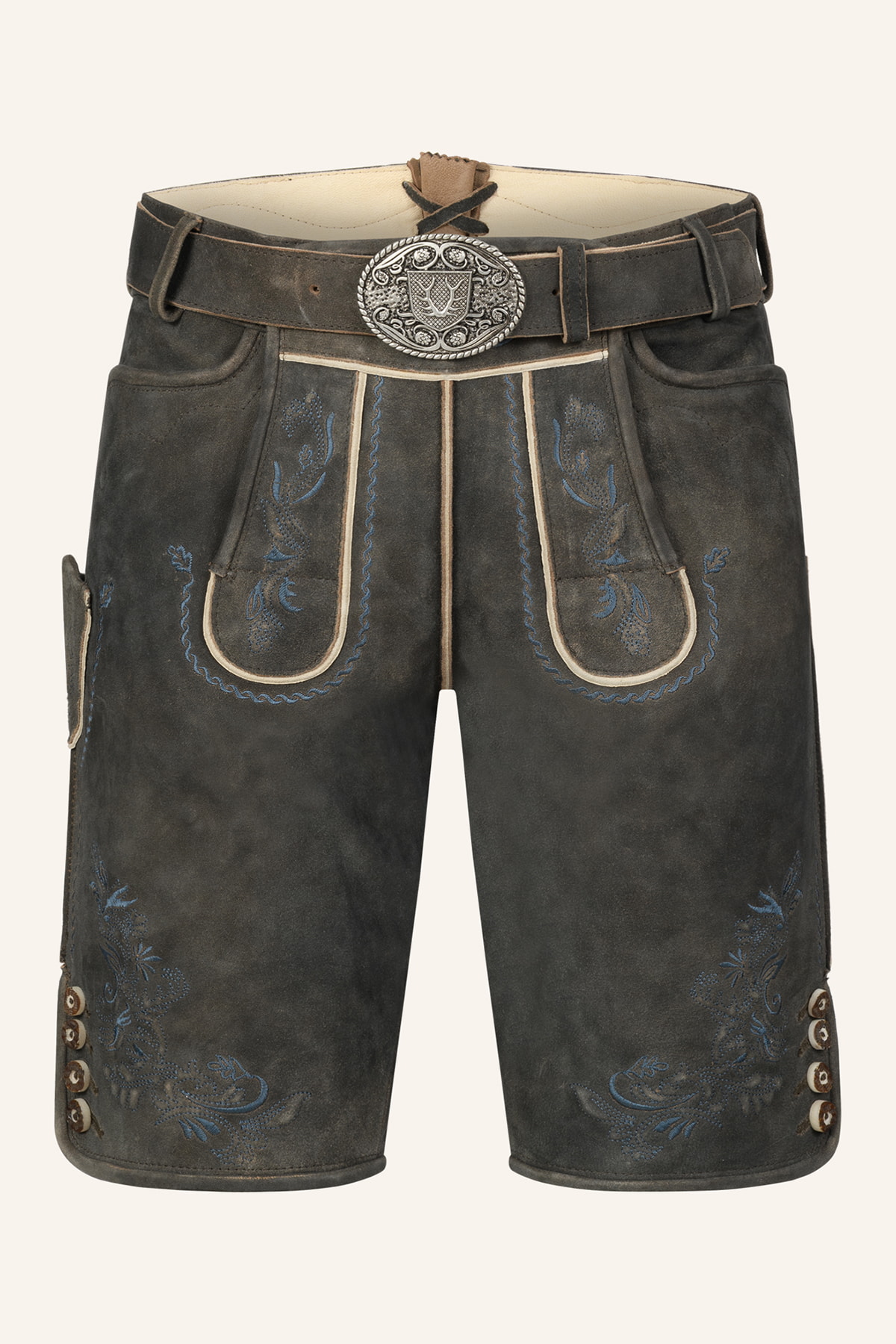 Lederhose Yanis with belt