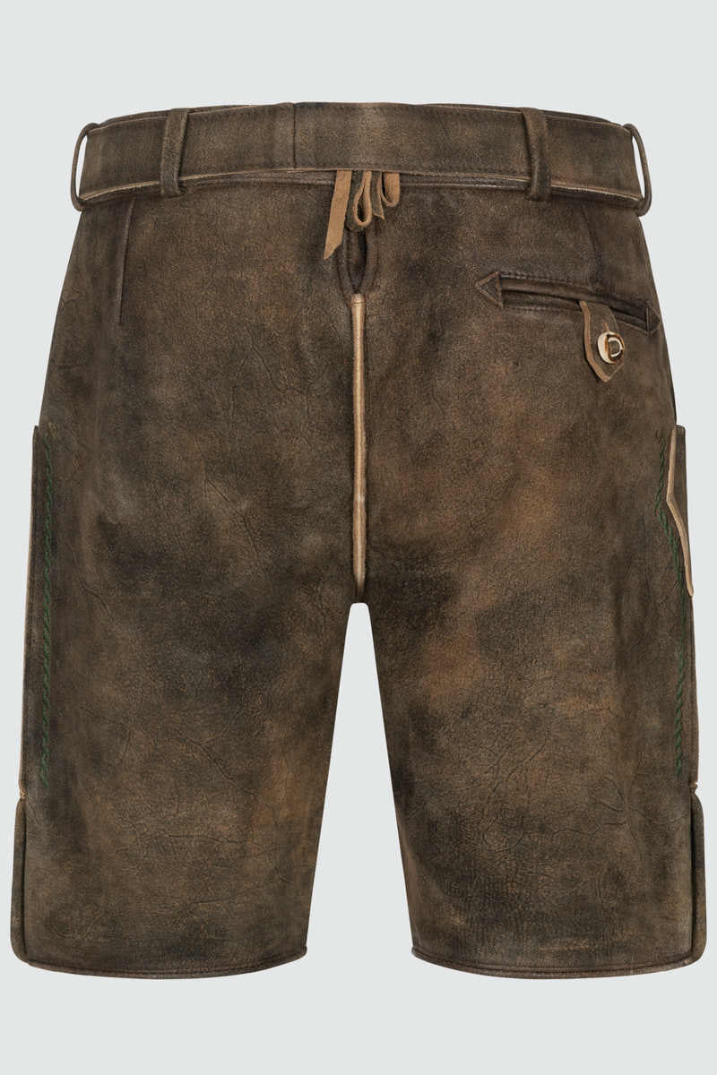 Lederhose Tarius mit Gürtel