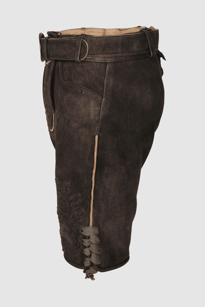 Lederhose Nelson mit Gürtel