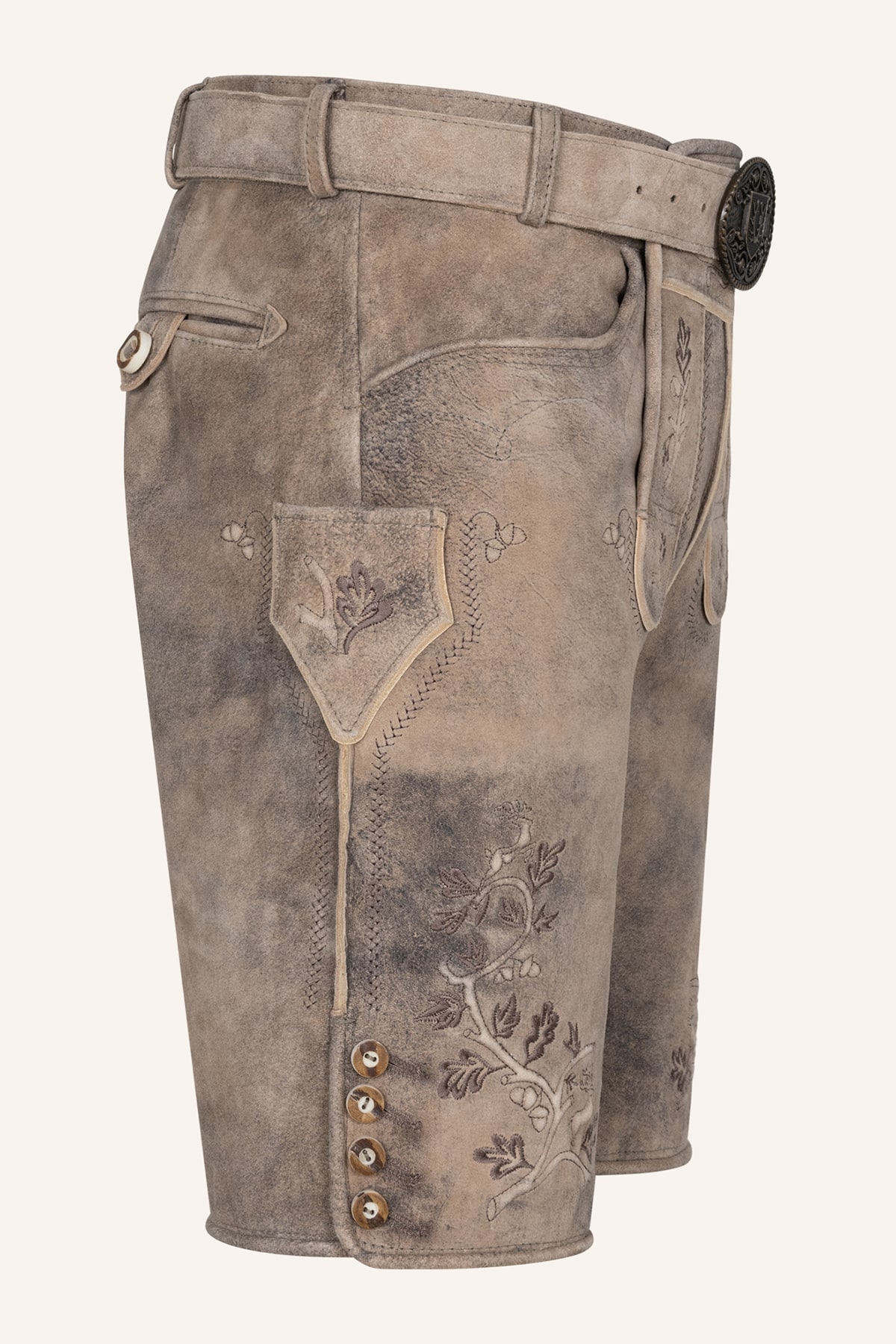 Lederhose Berno with belt